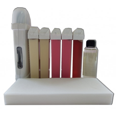 Kit barata 5 x 100 ml Peaux sensibles, cire tiède en rollon