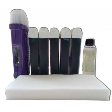 Kit barata 5 x 100 ml AZUR - Hommes - Cires tièdes en rollon