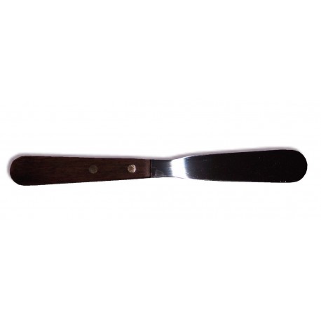 SPATULE INOX POUR ETALER LA CIRE - CORPS