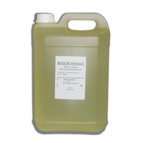 Adoucissante PRO - Neutre - Huile de massage - 5 L