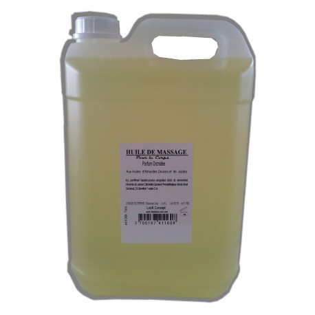 Orchidée - Adoucissante - Huile de massage - 5 L