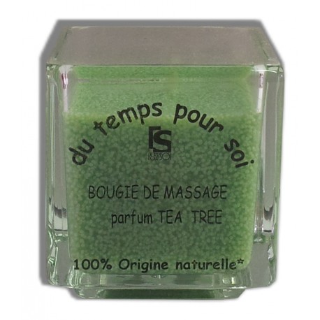 Tea tree - 60 g - Restructurante - Bougie de massage