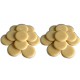 Jaune - 2 kg Galets cire à épiler