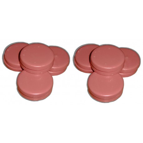 Rose - 2 kg Galets cire pelable